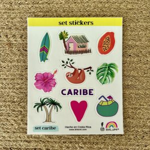 Set de sticker caribe