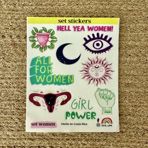 set de sticker women