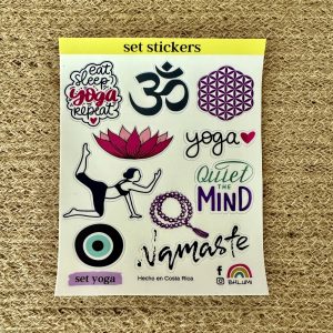 Set de sticker Yoga