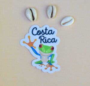 Sticker Rana Costa Rica