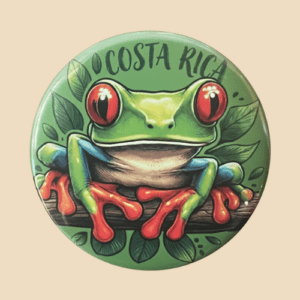 Pin magnético Rana Verde