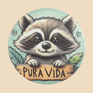 Pin magnético Mapache