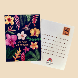 Tarjeta Postal Flowers