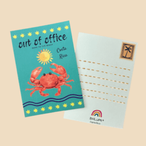 Tarjeta postal Cangrejo