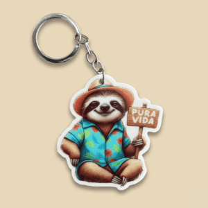 Llavero Sloth cartel Pura Vida