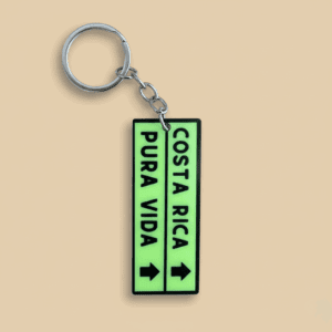 Llavero Placa Costa Rica Pura Vida