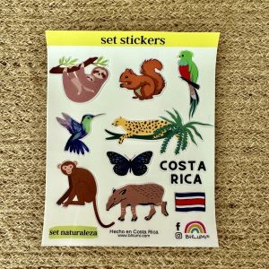 Set De Sticker Naturaleza
