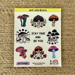 Set De Sticker Fungi