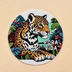 Sticker Jaguar pura vida