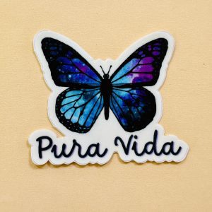 Sticker morpho pura vida