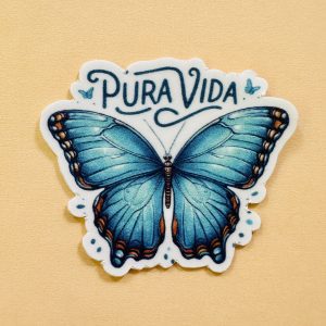 Sticker Morpho Pura Vida