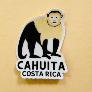 Sticker Mono capuchinos Cahuita