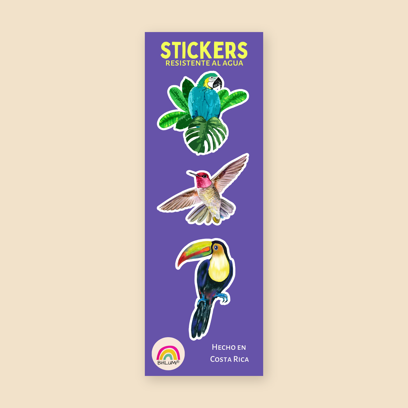 Set de Sticker Aves