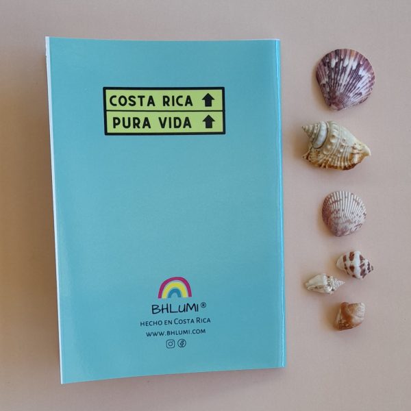 Cuaderno mapa de Costa Rica