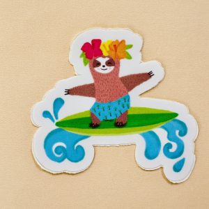 sticker Perezoso Costa Rica