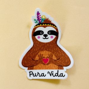 Sticker perezoso nativo