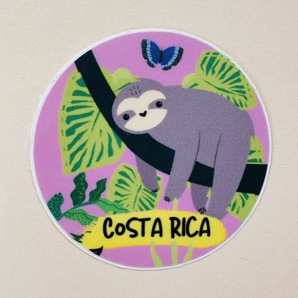 Sticker perezoso costa rica