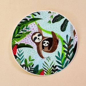 Sticker Perezoso Sandia