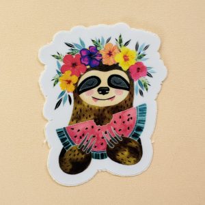 Sticker Perezoso Surf