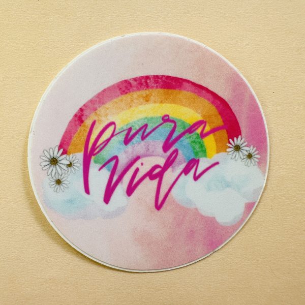 Sticker Rainbow Pura Vida