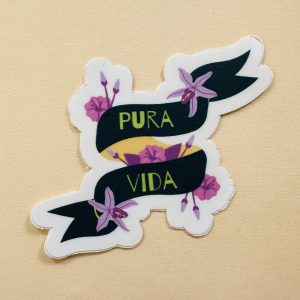 Sticker pura vida