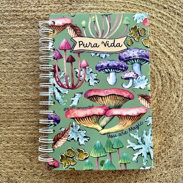 Journal Pura Vida Mushroom