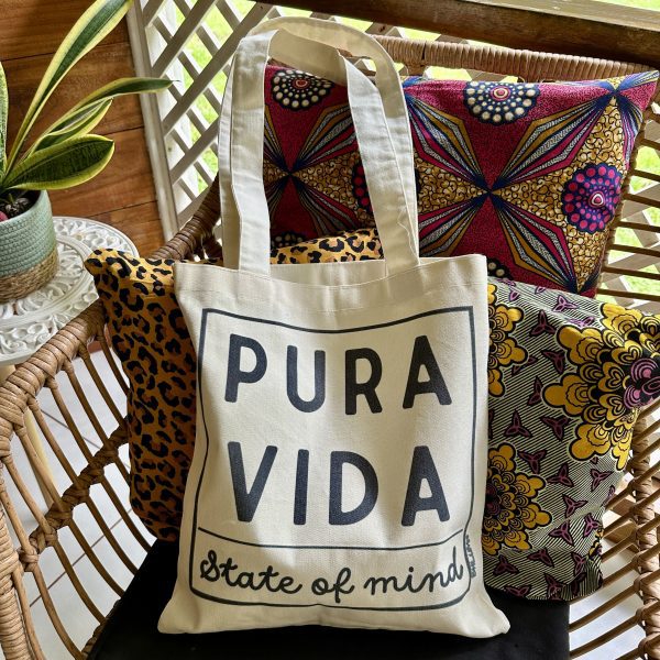 tote bag pura vida state of mind