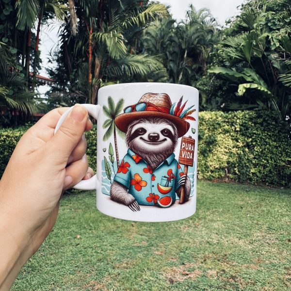 Taza Perezoso pura vida