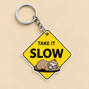 Llavero take it slow