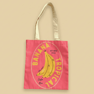 Tote Bag Banana Tropical