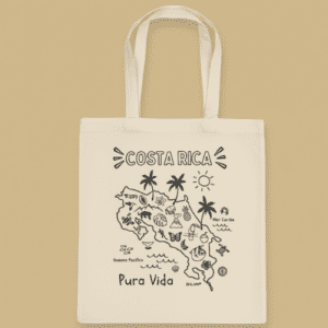 Totebag Mapa costa rica