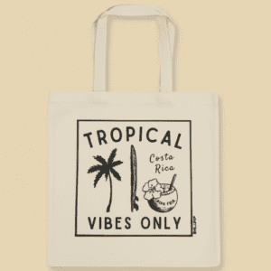 Tote Bag Tropical Vibes Only