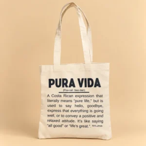 Tote bag Pura Vida Significado