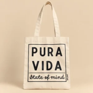 Tote bag Pura Vida state of mind