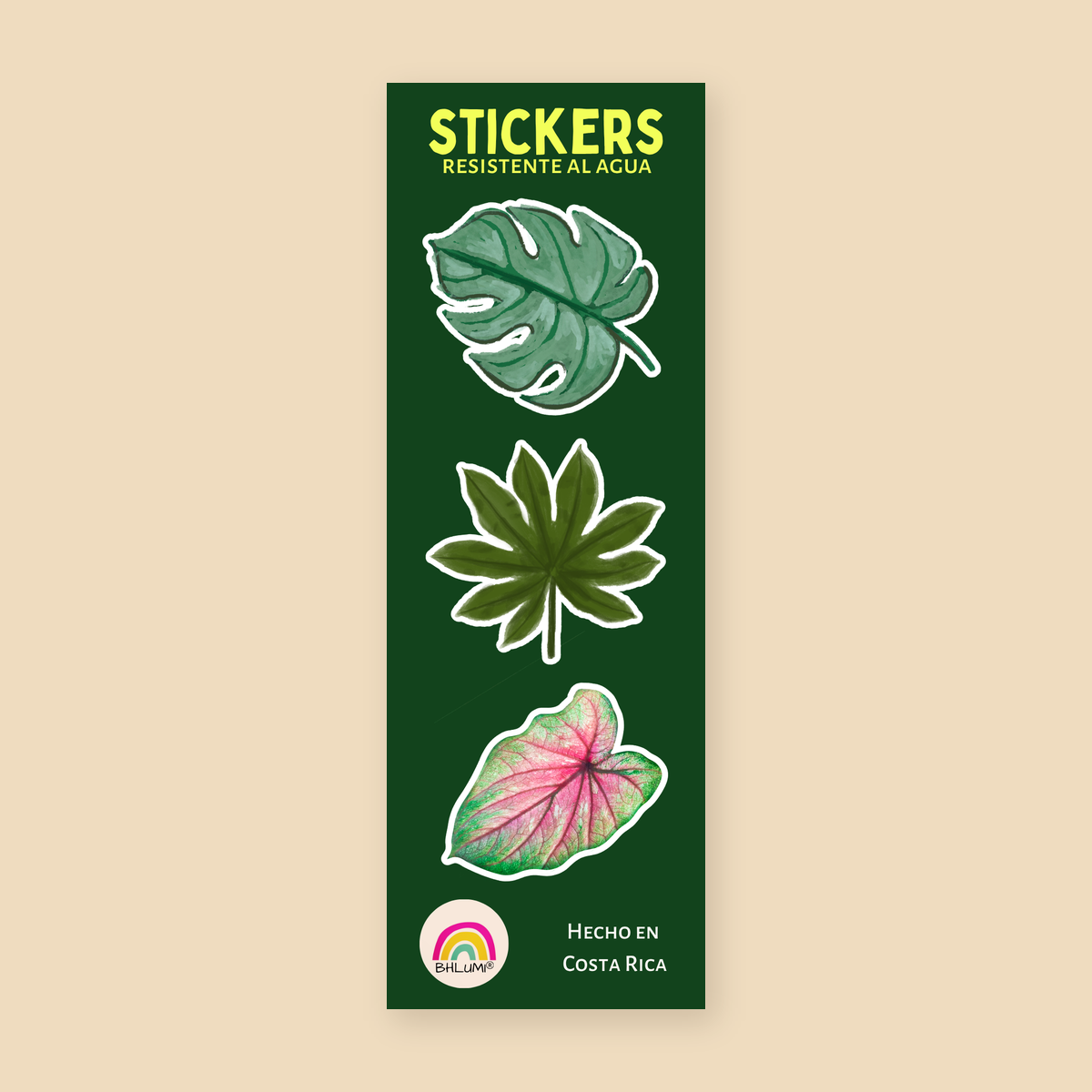 Set de Sticker Hojas