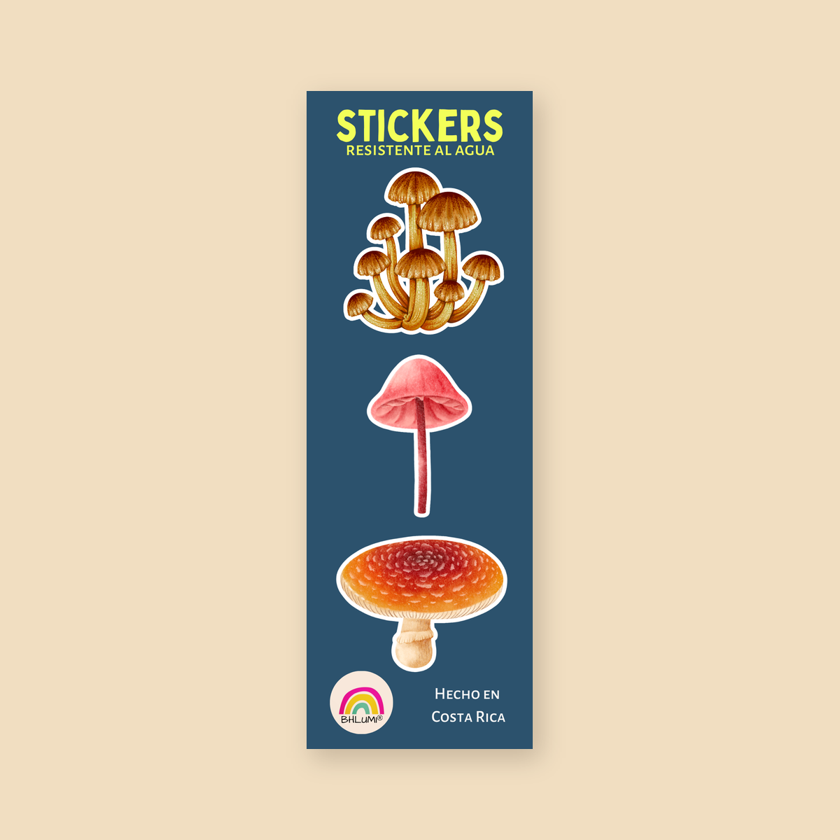 Set de Sticker Hongos