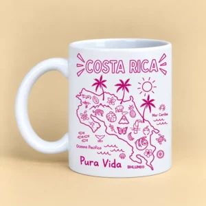 Taza Mapa Costa Rica