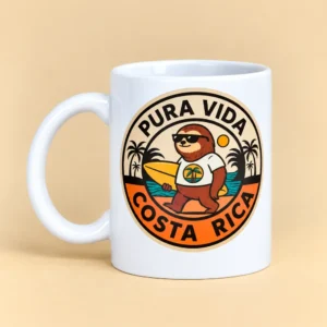 Taza Perezoso Surf