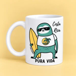Taza Perezoso Surf