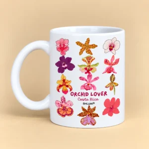 Taza  Orquídeas Costa Rica